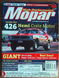 HIGH PERFORMANCE MOPAR 2000 NOV - HEMI &V10 CRATES